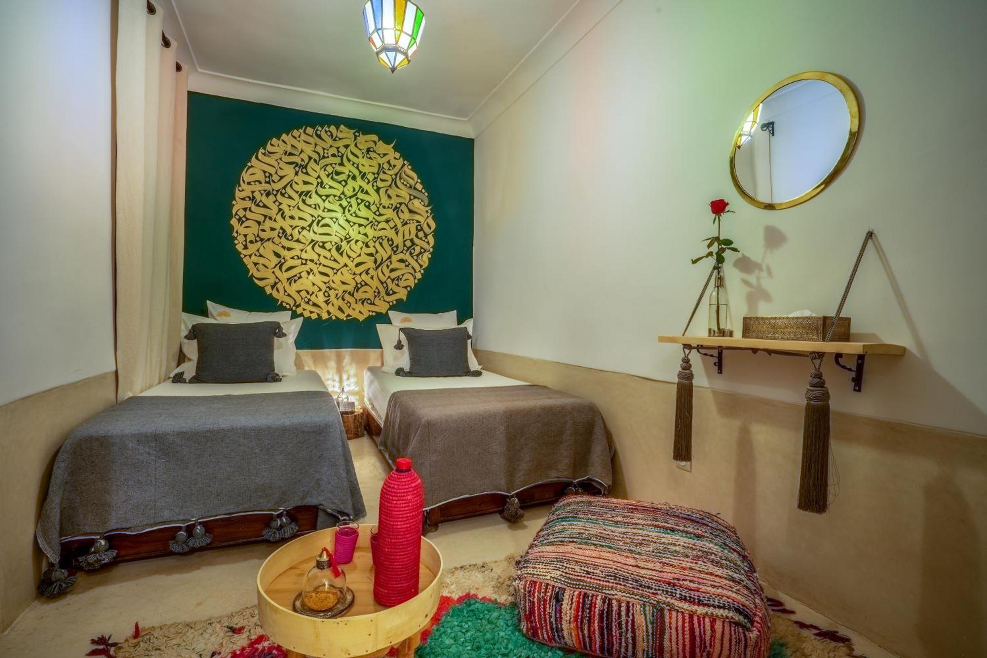 Riad Oasis Du Desert Boutique Hotel & Spa Marrakesh Bagian luar foto