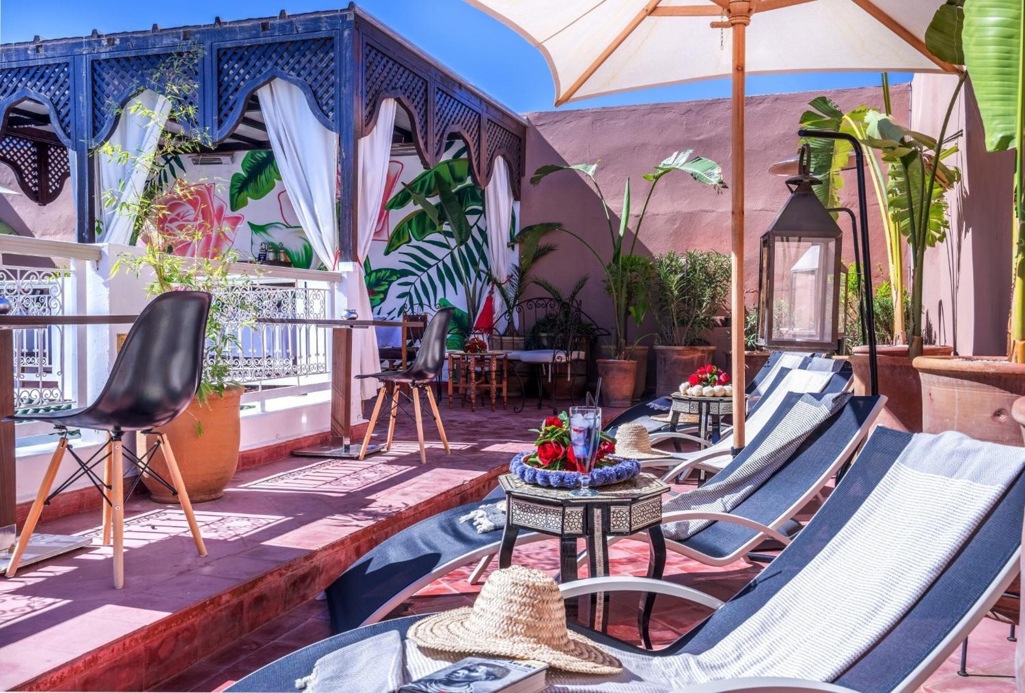 Riad Oasis Du Desert Boutique Hotel & Spa Marrakesh Bagian luar foto